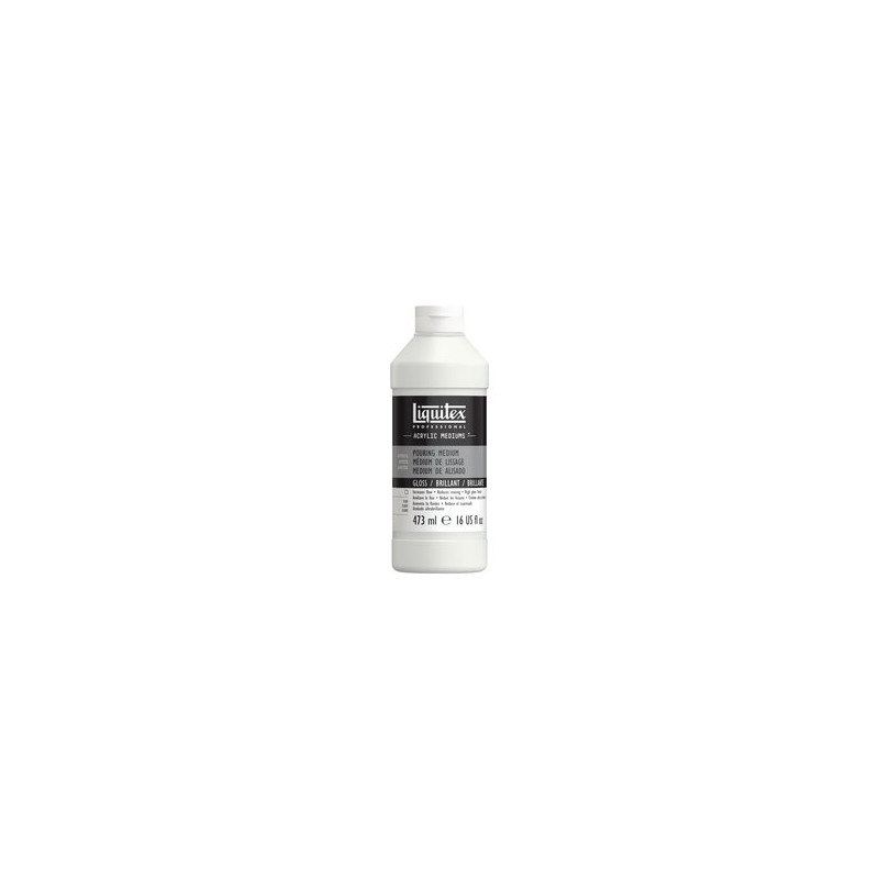 Médium de lissage Liquitex 473 ml - Effet (gris) brillant