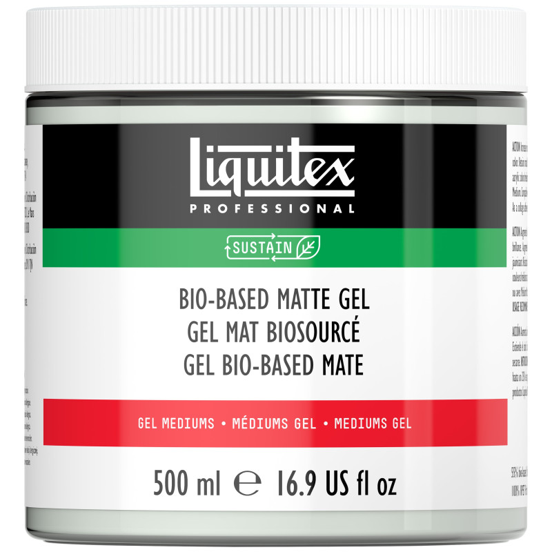 Médium gel mat 500ml Liquitex Bio-based