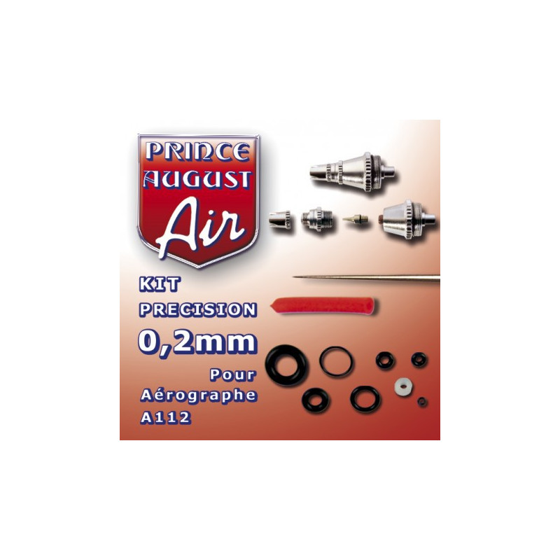 Kit de précision pour aérographe A112 - AA123 0.3 mm