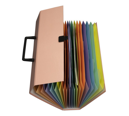 Trieur valisette 18 compartiments Aquarel livré en demi box palette