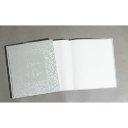 Livre d'or 140 pages tranche argent AutentiK