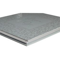 Livre d'or 140 pages tranche argent AutentiK