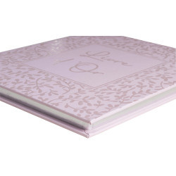 Livre d'or 140 pages tranche argent AutentiK