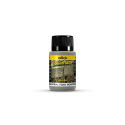Peinture effets temps 40 ml : projections boue industrielle