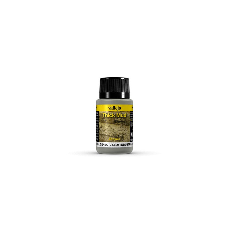 Peinture effets temps 40 ml : boue épaisse industrielle