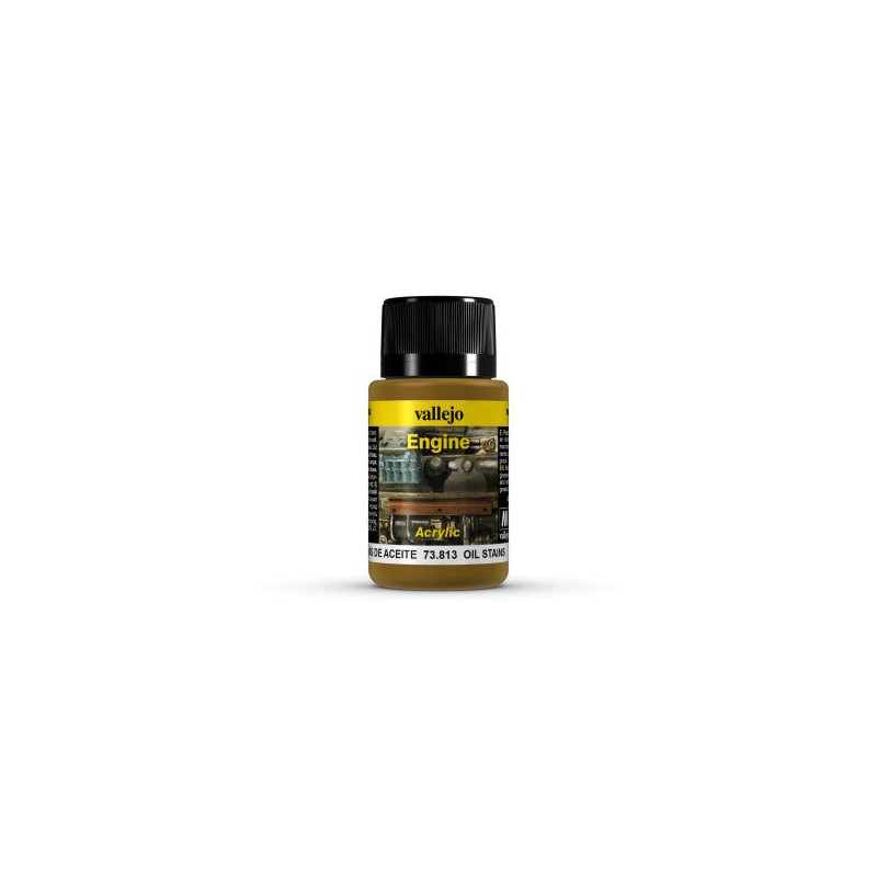 Peinture effets 40 ml : moteur tâches d'huile