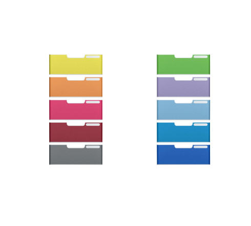 MODULODOC set 10 frontons A4 jumbo