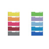 MODULODOC set 10 frontons A4 jumbo