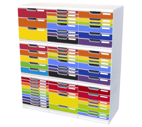 MODULODOC set 10 frontons A4 jumbo