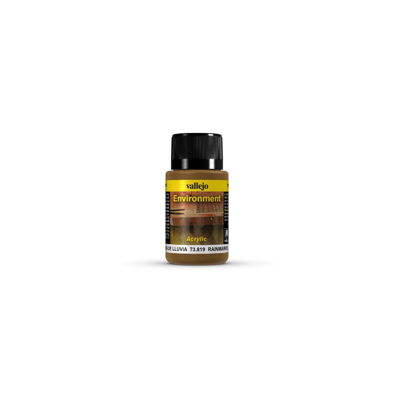 Peinture effets 40 ml : environnement pluie