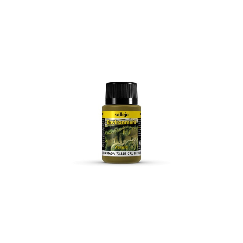 Peinture effets 40 ml : environnement herbe écrasée