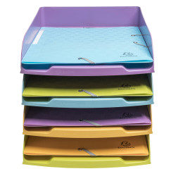 Set de 4 Corbeilles à courrier Combo Styli Pop N'Co