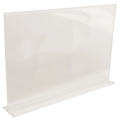 Porte-visuel droit horizontal A4