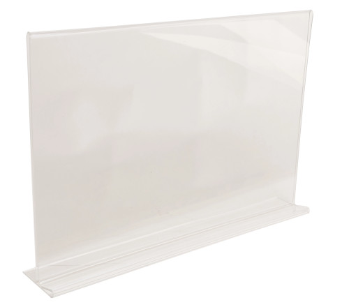 Porte-visuel droit horizontal A4