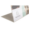 Porte-visuel incliné horizontal A5