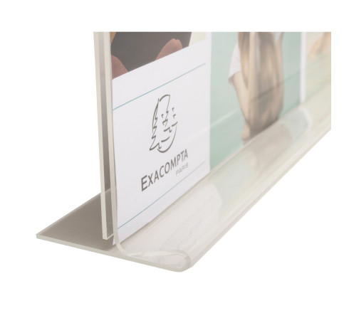 Porte-visuel droit horizontal A5