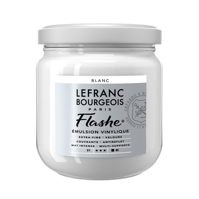 Peinture vinylique extra-fine Flashe 400 ml - 022 Blanc Série 1