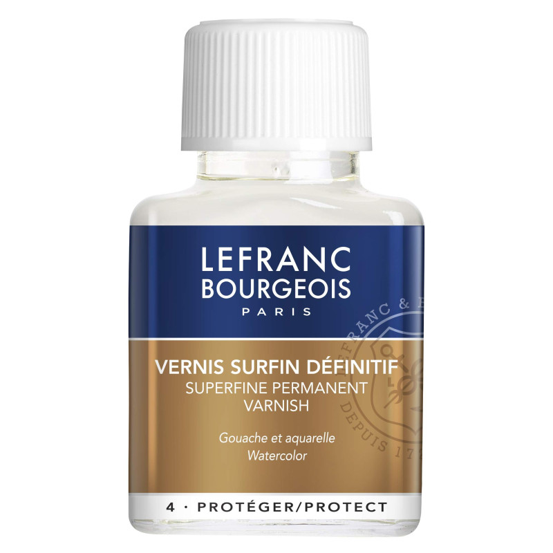 Vernis surfin définitif pour gouache - Aérosol de 400 ml