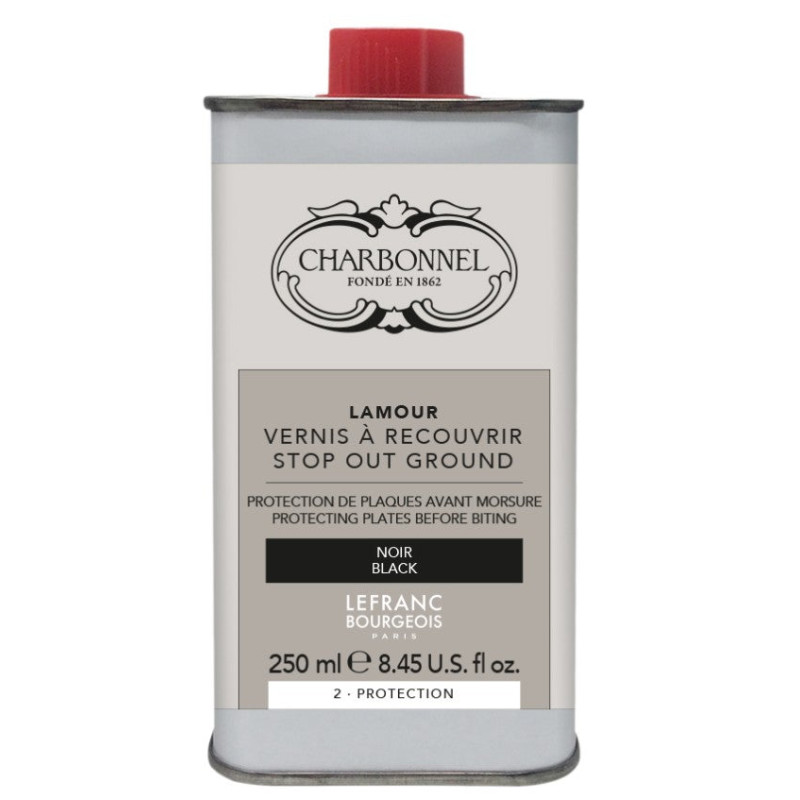 Vernis à recouvrir fluide 250 ml - Noir Lamour