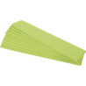 Paquet de 10 feuilles crépon supérieur 250x50 vert pré