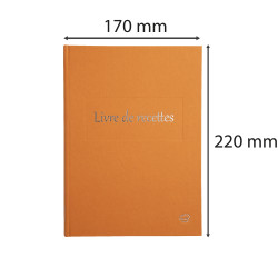 Livre de recettes 220x170 96 Pages