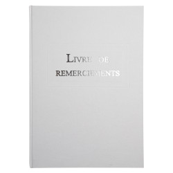 Livre de remerciement 96 pages 297x210