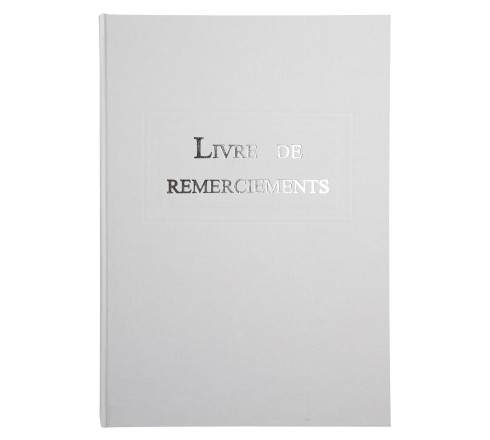 Livre de remerciement 96 pages 297x210