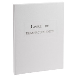 Livre de remerciement 96 pages 297x210
