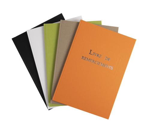 Livre de remerciement 96 pages 297x210
