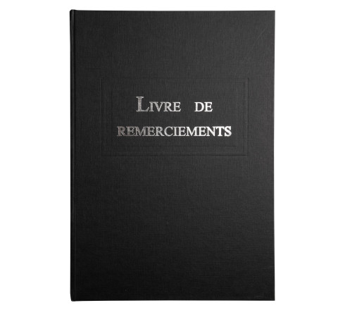 Livre de remerciement 96 pages 297x210