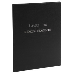 Livre de remerciement 96 pages 297x210