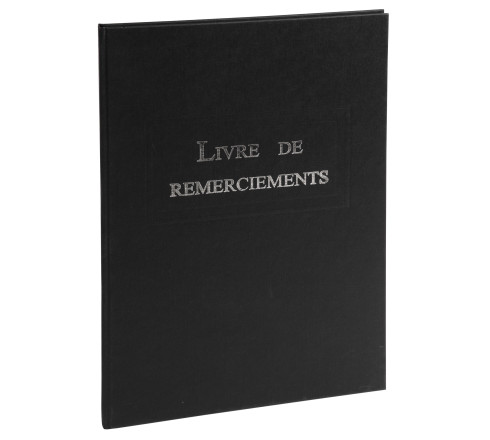 Livre de remerciement 96 pages 297x210