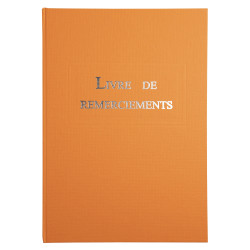 Livre de remerciement 96 pages 297x210