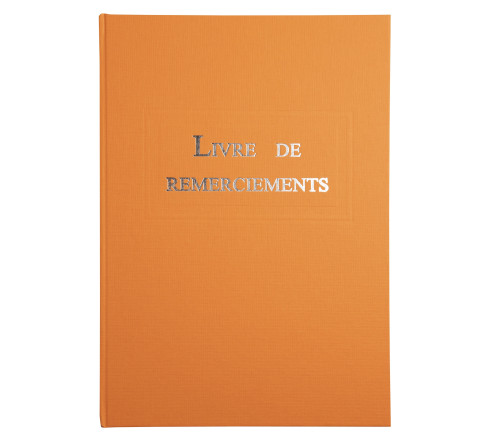 Livre de remerciement 96 pages 297x210
