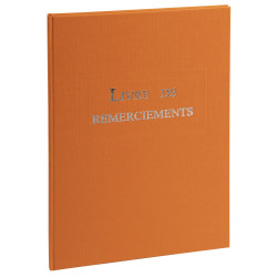 Livre de remerciement 96 pages 297x210