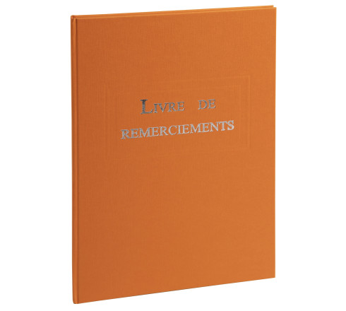 Livre de remerciement 96 pages 297x210