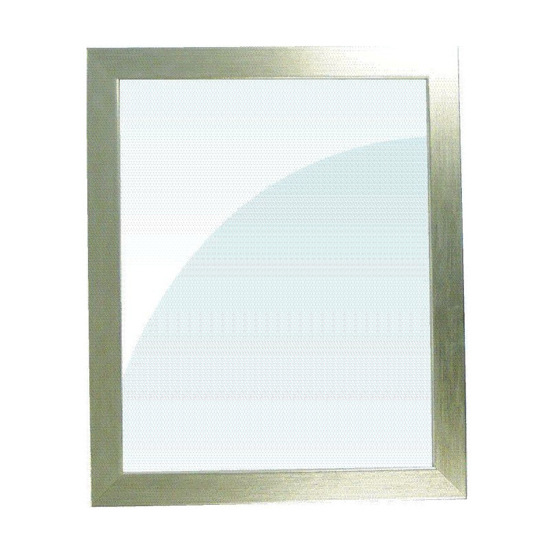Cadre galva Argent - 24x30cm