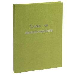 Livre de remerciement 96 pages 297x210