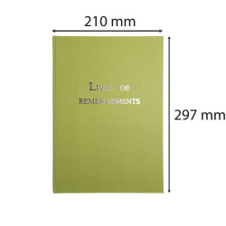 Livre de remerciement 96 pages 297x210