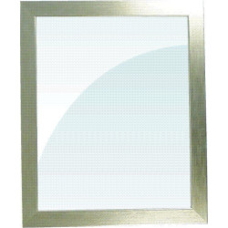 Cadre galva Argent - 30x40