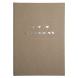 Livre de remerciement 96 pages 297x210