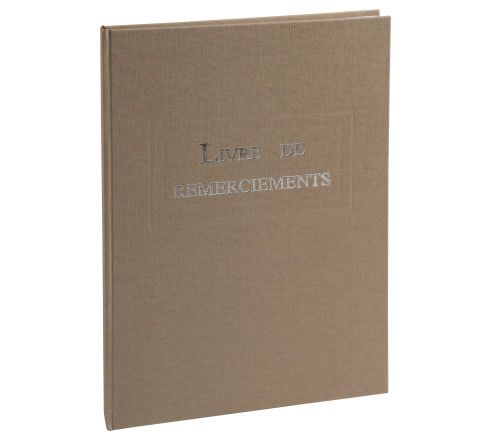 Livre de remerciement 96 pages 297x210