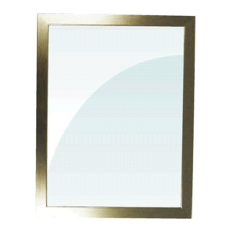 Cadre galva plomb - 18x24cm
