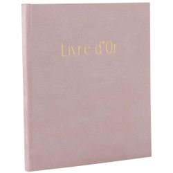 Livre d'or 140 pages tranche or Skandi