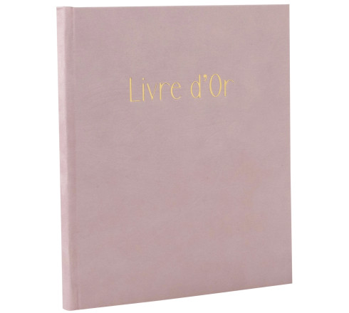 Livre d'or 140 pages tranche or Skandi