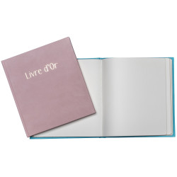 Livre d'or 140 pages tranche or Skandi