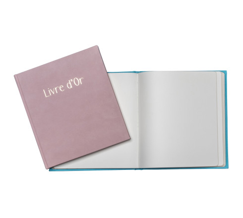 Livre d'or 140 pages tranche or Skandi