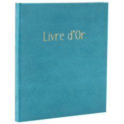 Livre d'or 140 pages tranche or Skandi