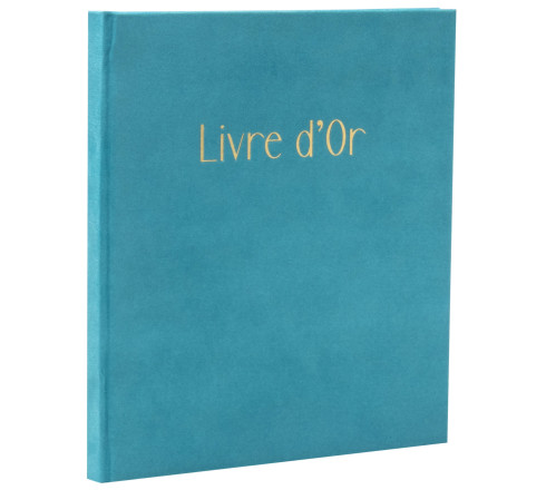 Livre d'or 140 pages tranche or Skandi