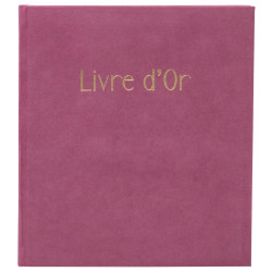 Livre d'or 140 pages tranche or Skandi